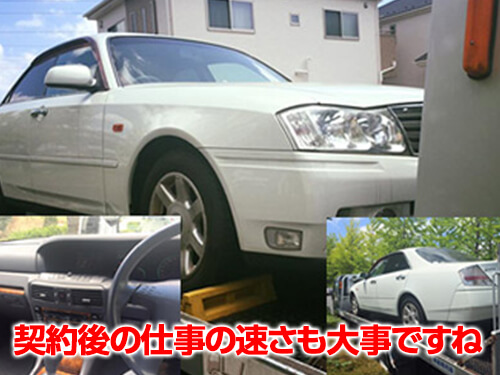 契約後の仕事の速さも大事ですね